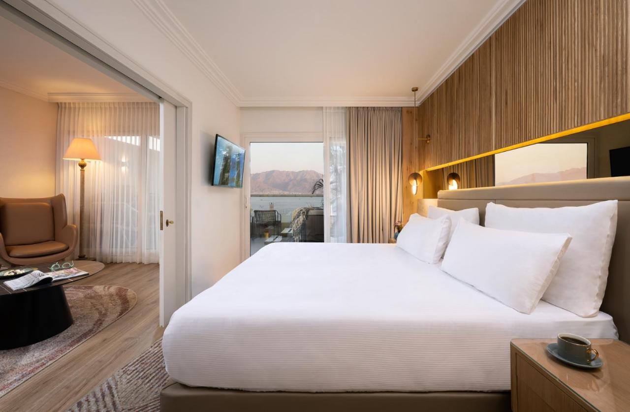 Aria Eilat Exterior foto A bedroom at the Dead Sea